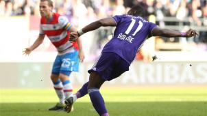 <p>Yannick Bolasie traf gleich zwei Mal für Anderlecht.</p>