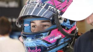 <p>Ugo de Wilde, einer der drei belgischen Nachwuchsfahrer 2019 in der Formel Renault.</p>