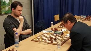 <p>Großmeister Igor Glek (rechts, Rochade) fehlte am Ende die letzte Präzision.</p>