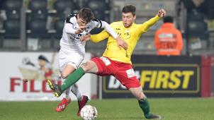 <p>Die AS Eupen startet beim KV Oostende in die Play-off 2.</p>