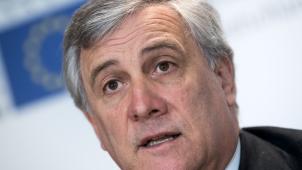<p>Antonio Tajani, Präsident des Europaparlaments, findet deutliche Worte.</p>