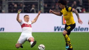 <p>Axel Witsel (r.) und der BVB feierten wieder einen Sieg.</p>