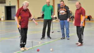 <p>In Kettenis ist am Samstag und Sonntag das erste Gateball-Turnier weit und breit ausgetragen worden.</p>