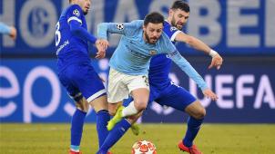 <p>Das Hinspiel verlor Schalke im eigenen Stadion mit 2:3. Die Königsblauen stehen vor dem Aus.</p>