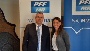 <p>Spitzenkandidat Pierre-Yves Jeholet und Christine Mauel (Platz zwei) treten bei den Regionalwahlen im Bezirk Verviers an.</p>