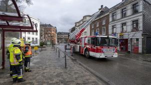 <p>Der Feuerwehreinsatz in der Eupener Haastraße hatte für Spekulationen gesorgt.</p>