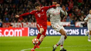 <p>Der FC Bayern um Robert Lewandowski (l.) verlor am Mittwochabend im eigenen Stadion.</p>