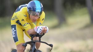 <p>Michal Kwiatkowski verteidigte sein Gelbes Trikot als Gesamtspitzenreiter bei Paris-Nizza.</p>