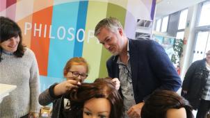 <p>„Ich möchte gerne Friseurin werden“, erzählte die elfjährige Davina.</p>