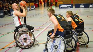 <p>Lorenzo Boterberg (l.) trieb das Team an, doch es sollte nicht reichen.</p>