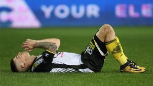 <p>Mickael Tirpan und Lokeren steigen ab.</p>