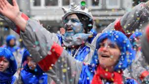 <p>Bunt und gut gelaunt: Das waren viele Zugteilnehmer.</p>