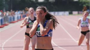 <p>Elène Fickers (hier bei einem Outdoorrennen) war am Karnevalswochenende im Einsatz.</p>