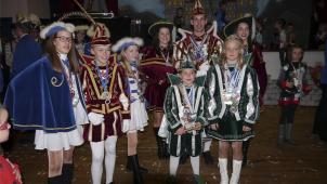 <p>Das Rodter Prinzenpaar durfte sich über den Besuch des großen Prinzen aus St.Vith freuen.</p>