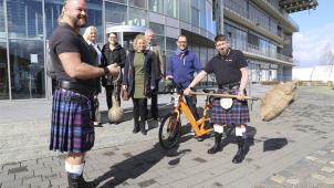 <p>Die „Highland Shadows Kreuzau“ werden bei der 33. Euregio Wirtschaftsschau mit von der Partie sein.</p>