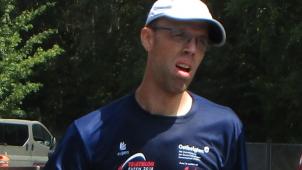 <p>Landete in Visé auf Platz fünf: Cédric Vanaschen Archivbild: Martin Brodel</p>