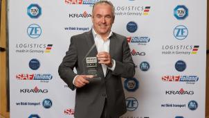 <p>Alain Faymonville nahm den Preis in München entgegen.</p>