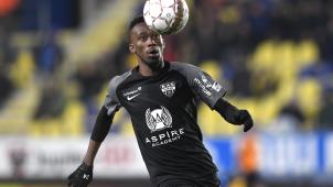 <p>Silas Gnaka, Verteidiger der AS Eupen.</p>