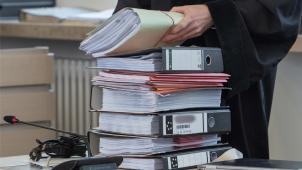<p>Beim Prozess in Eupen wurde lediglich der belgische Teil der umfangreichen Akte behandelt. Illustrationsfoto: dpa</p>