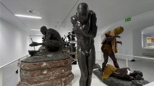 <p>Blick auf das Afrikamuseum in Tervuren bei Brüssel.</p>
