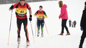 <p>Stephan Langer (links) sicherte sich den Landesmeistertitel.</p>