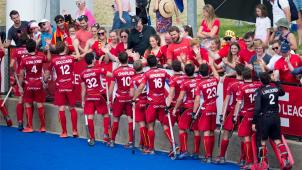 <p>Die „Red Lions“ schlugen den alten Weltmeister nach überragender Partie.</p>