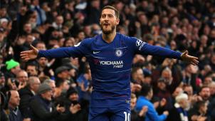 <p>Nationalspieler Eden Hazard steuerte zwei Treffer zum 5:0-Sieg des FC Chelsea gegen Huddersfield bei. In den sozialen Netzwerken sorgte er mit dem Jonglieren eines Footballs für Furore.</p>