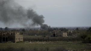 <p>Nach monatelangen Kämpfen haben Truppen unter kurdischer Führung die letzte Bastion der Terrormiliz Islamischer Staat (IS) in Syrien eingenommen. │Bild: dpa</p>