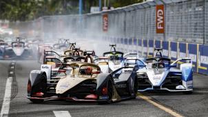 <p>Jean-Eric Vergné (DS-Techeetah) gewann den fünften Saisonlauf der Formel E.</p>