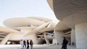 <p>In Doha wurde das nach Plänen von Stararchitekt Jean Nouvel gebaute Nationalmuseum eröffnet.</p>