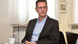 <p>Thomas Herbert, Finanzdirektor der AS Eupen: „Unser Lizenzdossier ist abgeschlossen.“</p>