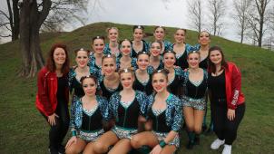 <p>Die Ladies-Formation der Hot Shoes.</p>