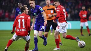 <p>Das letzte Heimspiel gegen Anderlecht gewann Standard Lüttich mit 2:1.</p>