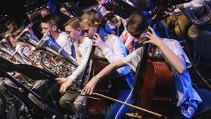 <p>Erstmals in der 21-jährigen Geschichte des Play-In waren auch Celli dabei.</p>