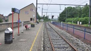 <p>Der Eupener Bahnhof</p>