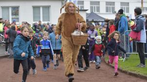<p>Steht ebenfalls auf dem Programm: Der Osterhasenlauf.</p>