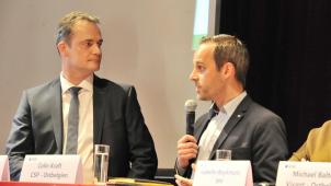 <p>Vor allem Oliver Paasch (ProDG) und Colin Kraft (CSP) bekamen sich in die Haare.</p>