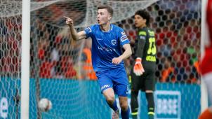 <p>Bryan Heynen traf zum 1:0 für Genk. Er war der beste Spieler auf dem Platz.</p>