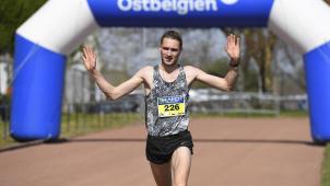 <p>Tom Reuter wurde beim Volkslauf über sechs Kilometer Zweiter.</p>