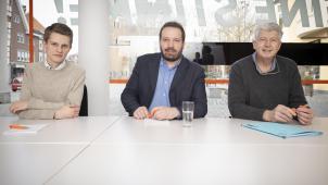 <p>Bei einer PK hieß es seitens der CSP, man vermisse den „grünen Faden“. Das wollte die Ecolo-Fraktion im Eupener Stadtrat so nicht stehen lassen.</p>