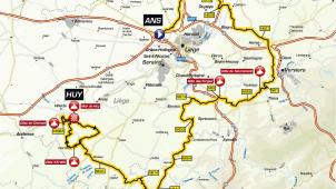 <p>Auf den 195,5 Kilometern vom neuen Startort Ans nach Huy müssen die Fahrer der 25 Teams insgesamt elf ausgewiesene Anstiege meistern.</p>