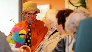 <p>Auch die Klinikclowns wirken nachhaltig und machen beim Fest mit.</p>