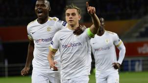 <p>Leandro Trossard schoss das einzige Tor des Abends.</p>