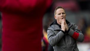 <p>Wouter Vrancken, Trainer des KV Mechelen. Sein Verein steht - Pokalsieg hin oder her - vor einer ungewissen Zukuft.</p>