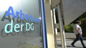 <p>Blick auf das Arbeitsamt der Deutschsprachigen Gemeinschaft in Eupen</p>