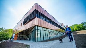 <p>Ein Blick auf die neue Tierklinik der Lütticher Uni</p>