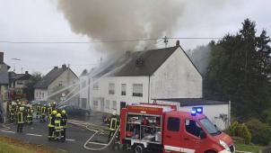 <p>Nach rund einer Stunde hatte die Feuerwehr den Brand unter Kontrolle.</p>