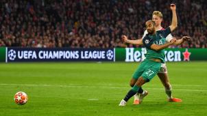 <p>Lucas Moura erzielte alle drei Treffer für die Londoner.</p>