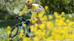 <p>Primoz Roglic wird zugetraut, ab Samstag das Gelbe Romandie-Trikot gegen das Rosa Trikot des Giro d’Italia einzutauschen.</p>