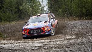 <p>Thierry Neuville unterwegs bei der Rallye Chile.</p>